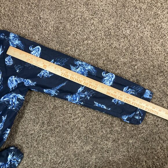 Harry Potter Patronus Glow-in-the-Dark Flannel Pajama Set Size Large - Picture 8 of 13